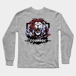 Lion - Courage Long Sleeve T-Shirt